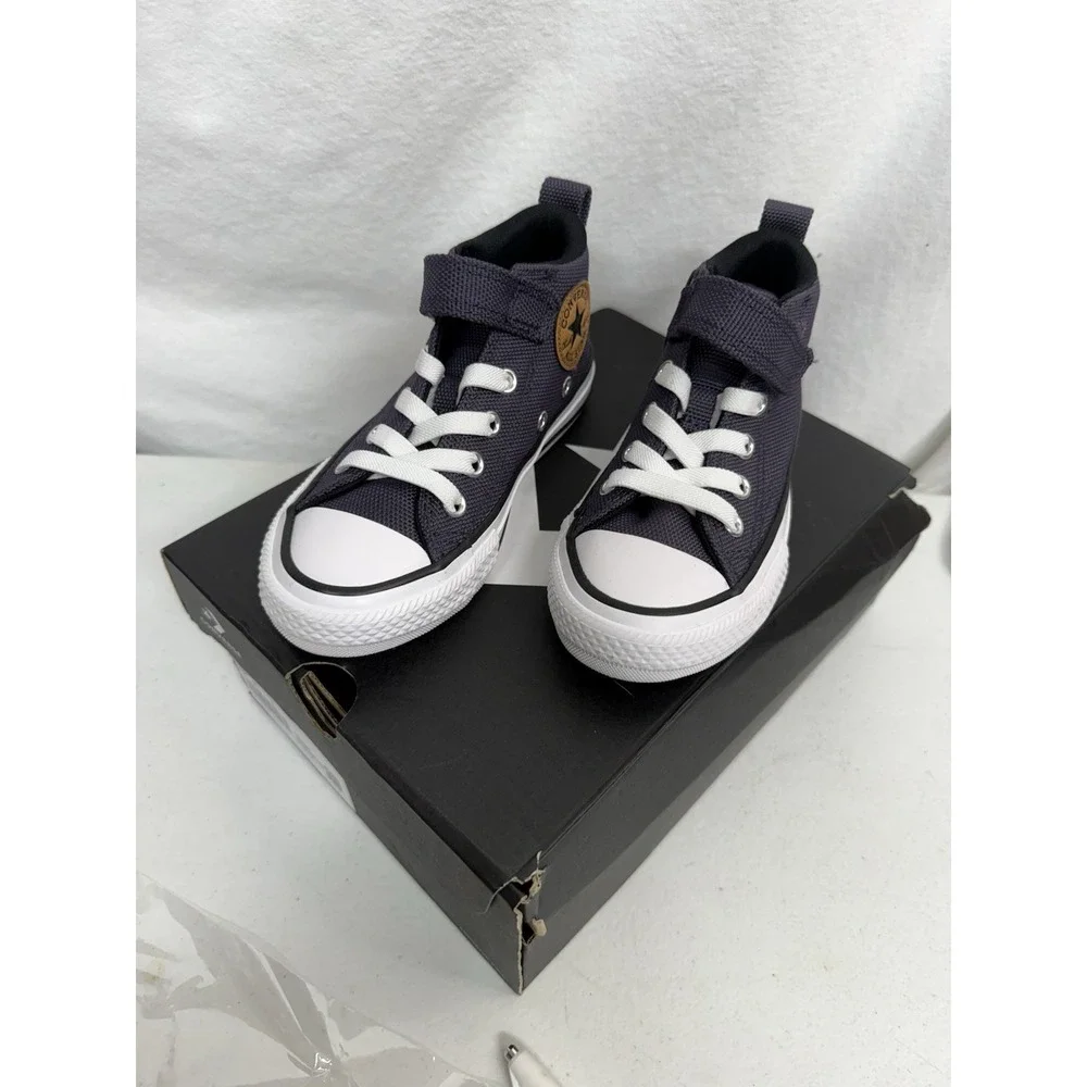 Converse Size Youth 11 CTAS Malden Street Sneakers Shadow Purple Mid Top A09320F